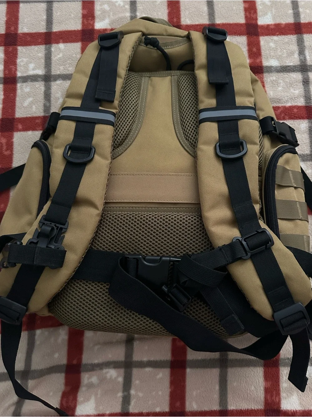 Tactical Tan Men's Diaper Backpack